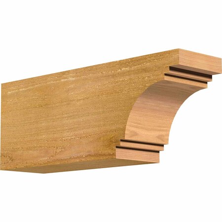 Pescadero Rough Sawn Rafter Tail, Western Red Cedar, 4W X 6H X 16L